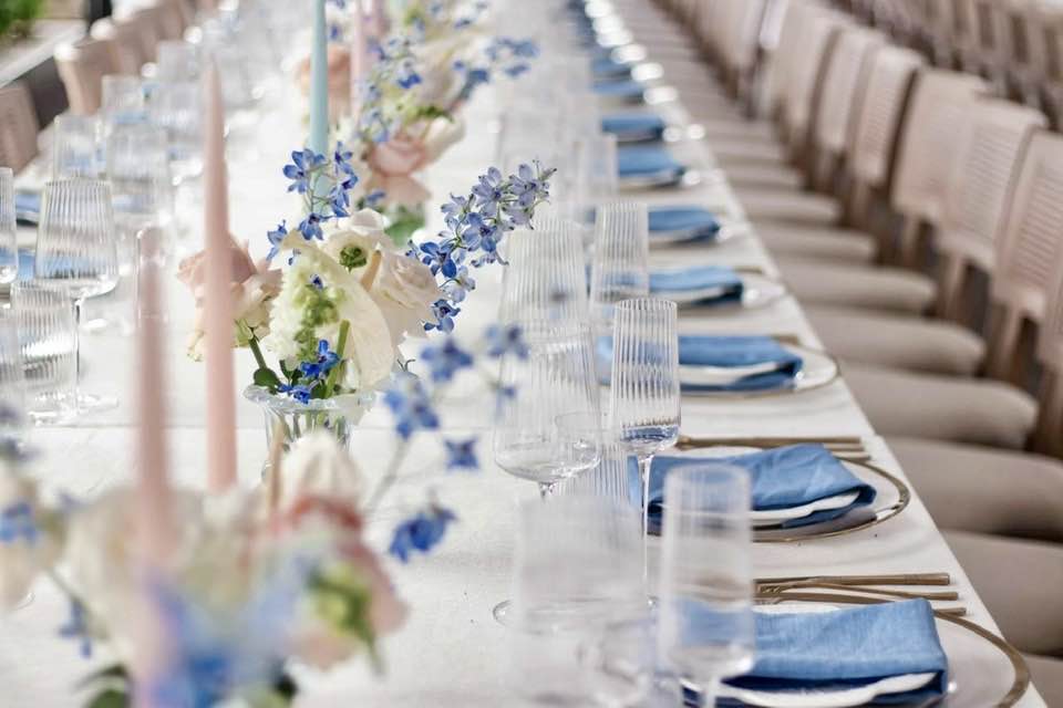 Reception hall transformation